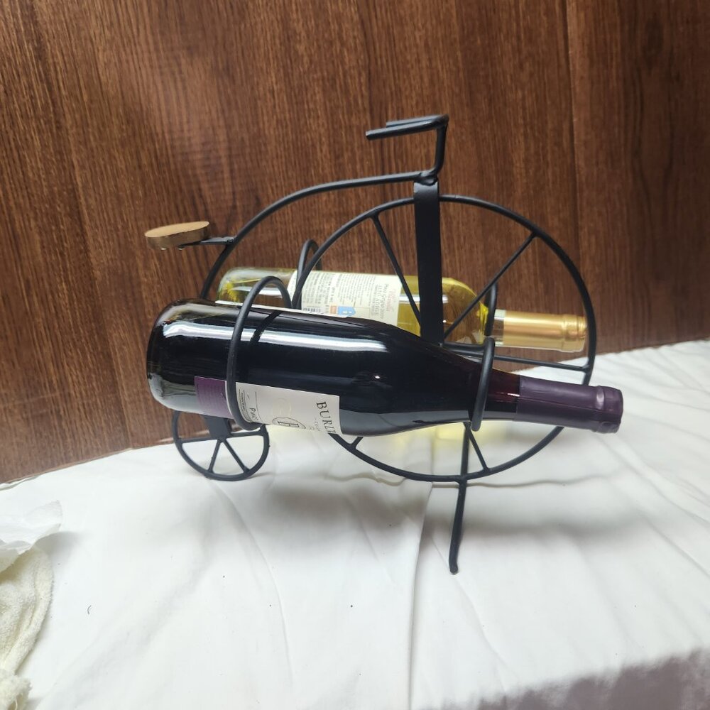 Old Fashioned Bicycle Wine Bottle Holder